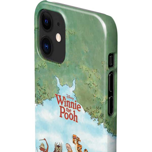 Disney Winnie the Pooh All Characters iPhone 12 Mini Lite Case