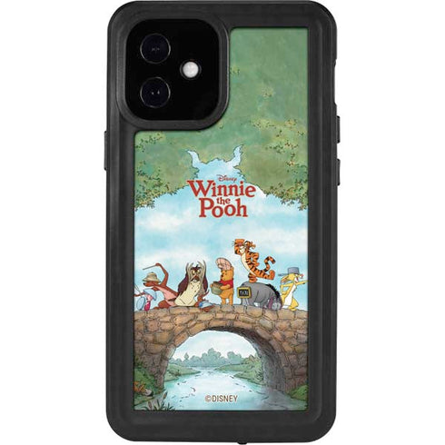 Disney Winnie the Pooh All Characters iPhone 12 Mini Waterproof Case