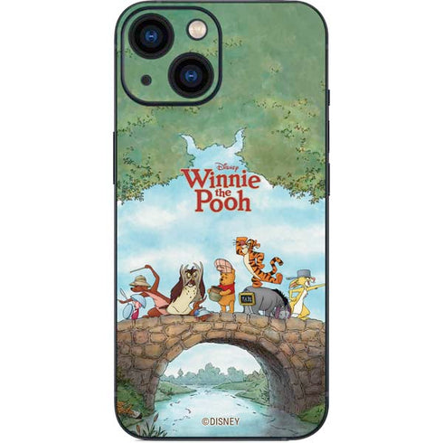 Disney Winnie the Pooh All Characters iPhone 13 Mini Skin