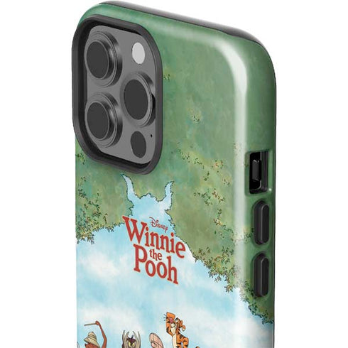 Disney Winnie the Pooh All Characters iPhone 13 Pro Max Impact Case