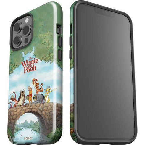 Disney Winnie the Pooh All Characters iPhone 13 Pro Max Impact Case