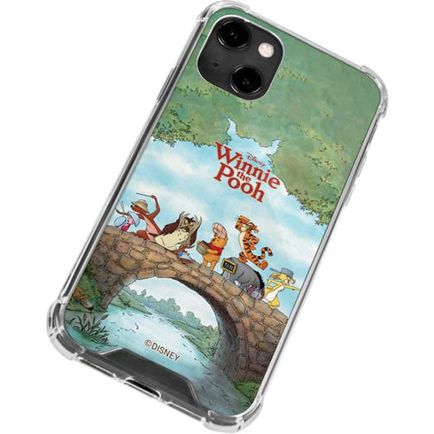 Disney Winnie the Pooh All Characters iPhone 14 Clear Case