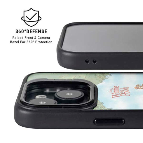 Disney Winnie the Pooh All Characters iPhone 14 Kickstand Case