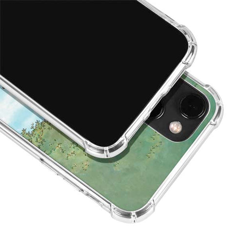 Disney Winnie the Pooh All Characters iPhone 14 Plus Clear Case
