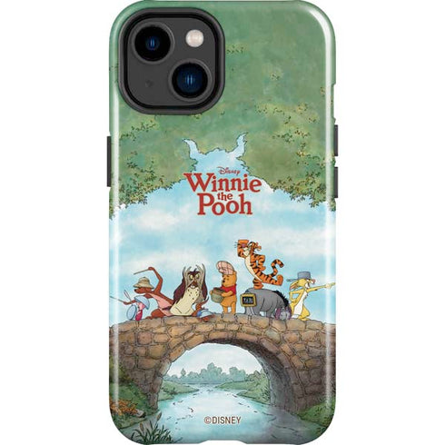 Disney Winnie the Pooh All Characters iPhone 15 Impact Case