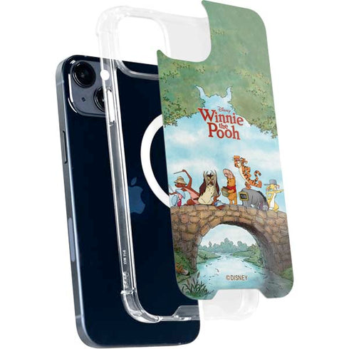 Disney Winnie the Pooh All Characters iPhone 15 Plus MagSafe Case