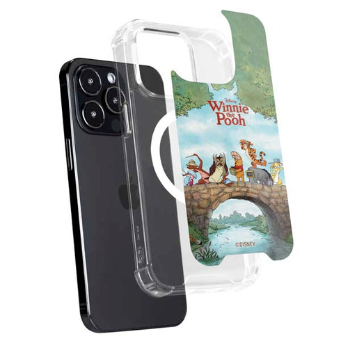 Disney Winnie the Pooh All Characters iPhone 15 Pro MagSafe Case