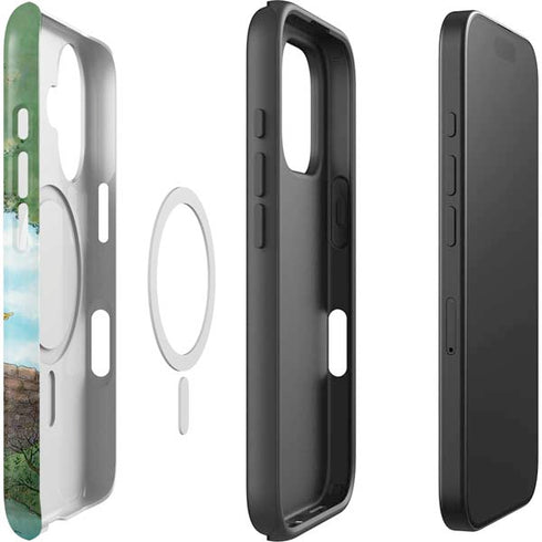 Disney Winnie the Pooh All Characters iPhone 16 Magsafe Impact Case