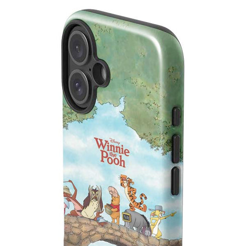 Disney Winnie the Pooh All Characters iPhone 16 Plus Impact Case