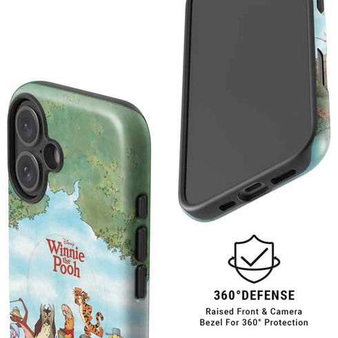 Disney Winnie the Pooh All Characters iPhone 16 Plus Magsafe Impact Case