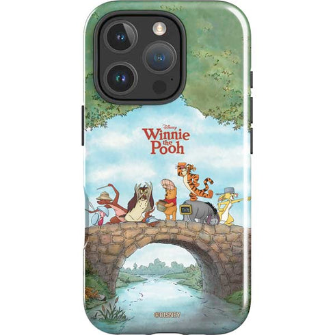 Disney Winnie the Pooh All Characters iPhone 16 Pro Impact Case