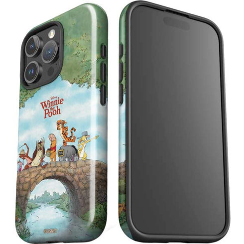 Disney Winnie the Pooh All Characters iPhone 16 Pro Impact Case