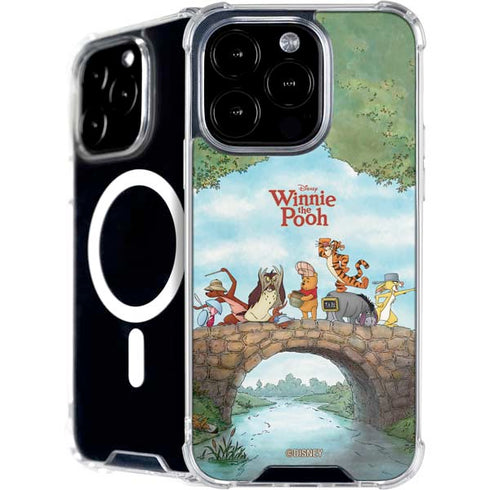 Disney Winnie the Pooh All Characters iPhone 16 Pro Max MagSafe Case