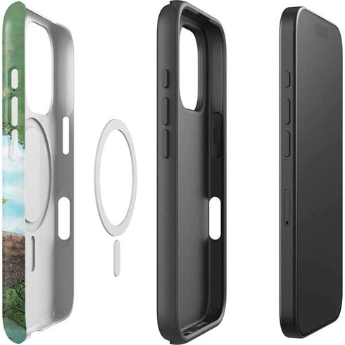 Disney Winnie the Pooh All Characters iPhone 16 Pro Max Magsafe Impact Case