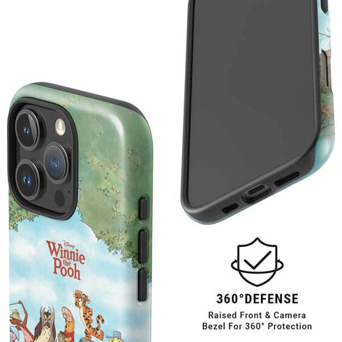 Disney Winnie the Pooh All Characters iPhone 16 Pro Max Magsafe Impact Case