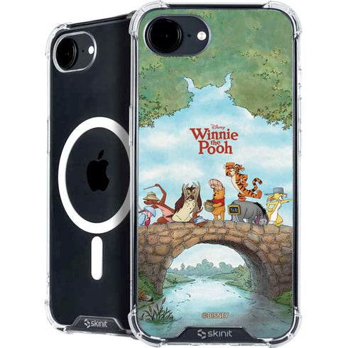 Disney Winnie the Pooh All Characters iPhone 16e MagSafe Case