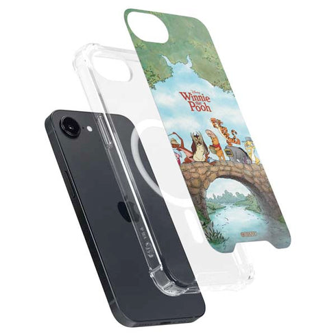 Disney Winnie the Pooh All Characters iPhone 16e MagSafe Case