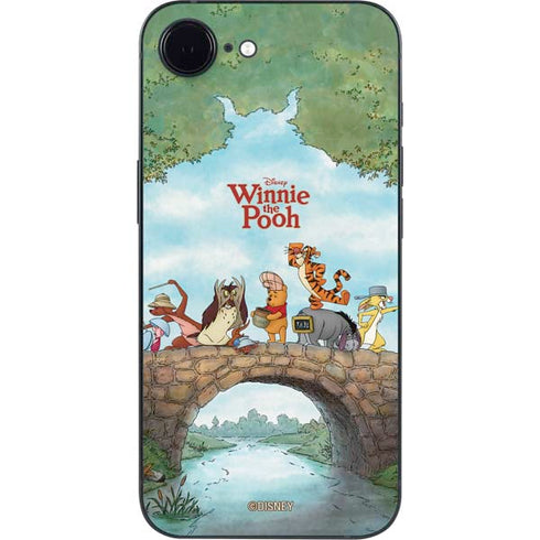 Disney Winnie the Pooh All Characters iPhone 16e Skin