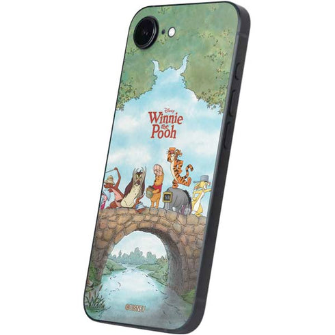 Disney Winnie the Pooh All Characters iPhone 16e Skin