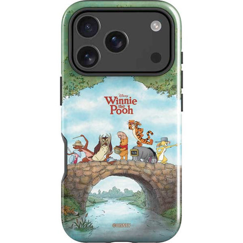 Disney Winnie the Pooh All Characters iPhone 18 Pro Impact Case