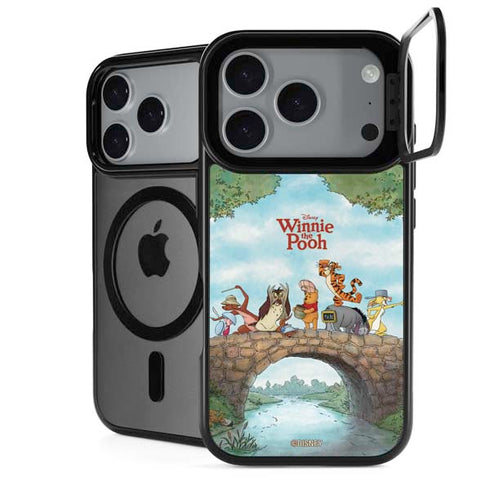 Disney Winnie the Pooh All Characters iPhone 18 Pro Kickstand Case