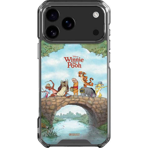 Disney Winnie the Pooh All Characters iPhone 18 Pro Max Clear Case