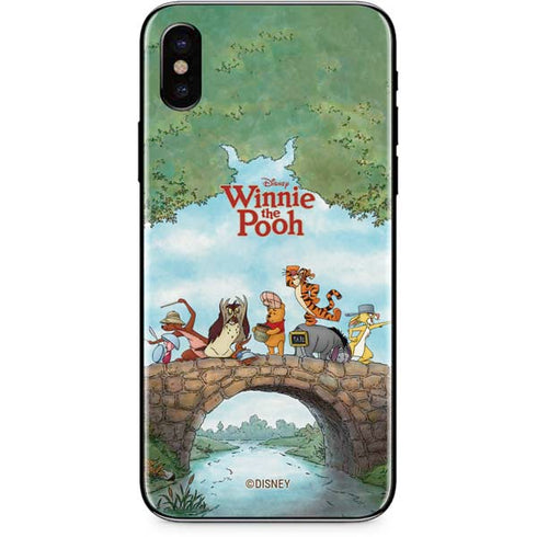 Disney Winnie the Pooh All Characters iPhone X Skin