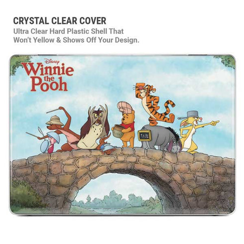 Disney Winnie the Pooh All Characters MacBook Pro 14in (2021-24) Case plus Skin