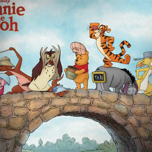 Disney Winnie the Pooh All Characters MacBook Skins