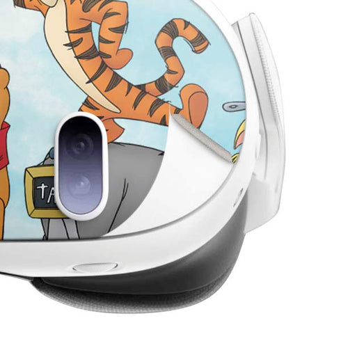 Disney Winnie the Pooh All Characters Meta Quest 3 Skin