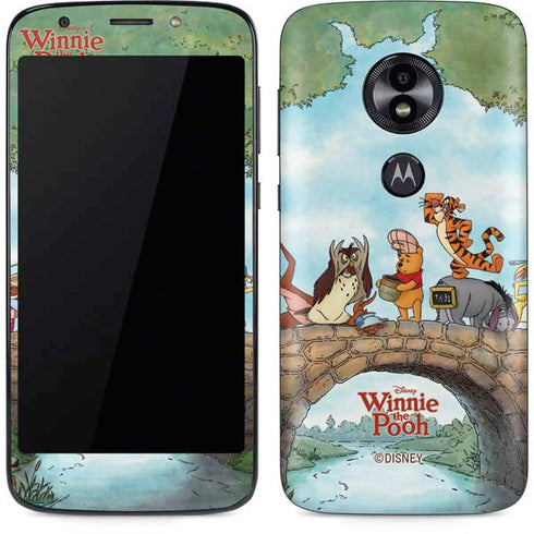 Disney Winnie the Pooh All Characters Moto E5 Play Skin