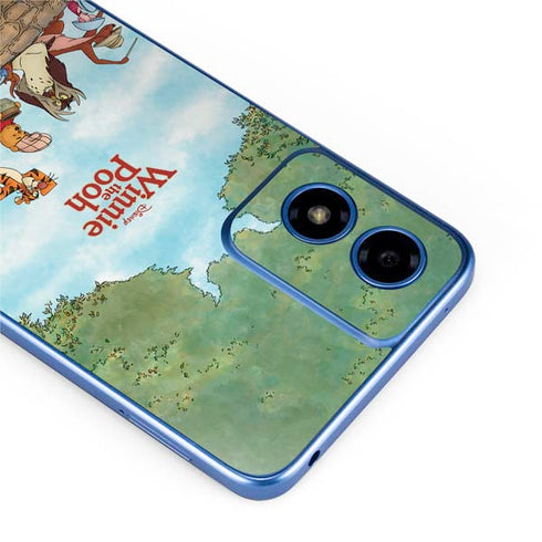 Disney Winnie the Pooh All Characters Moto G Play 4G (2024) Skin