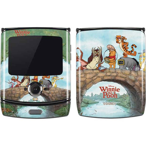 Disney Winnie the Pooh All Characters Motorola RAZR Skin