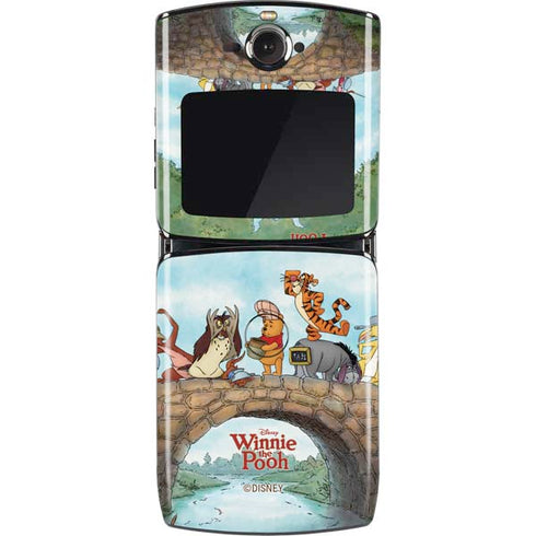 Disney Winnie the Pooh All Characters Motorola RAZR Skin