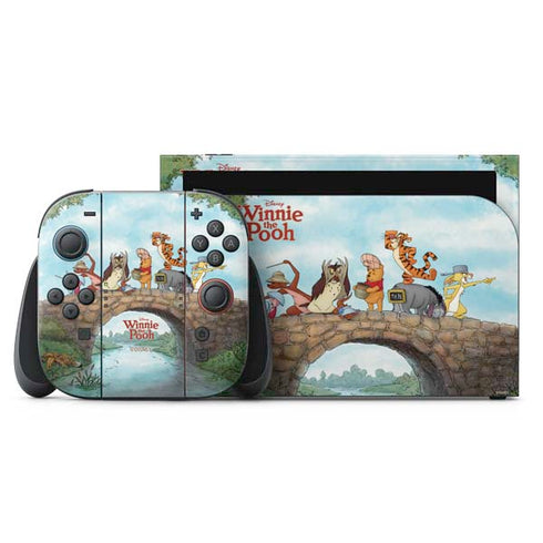 Disney Winnie the Pooh All Characters Nintendo Switch 2 (2025) with Joy-Con Skin