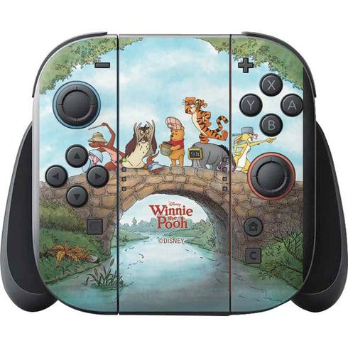 Disney Winnie the Pooh All Characters Nintendo Switch 2 (2025) with Joy-Con Skin