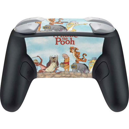 Disney Winnie the Pooh All Characters Nintendo Switch 2 (2025) Pro Controller Skin