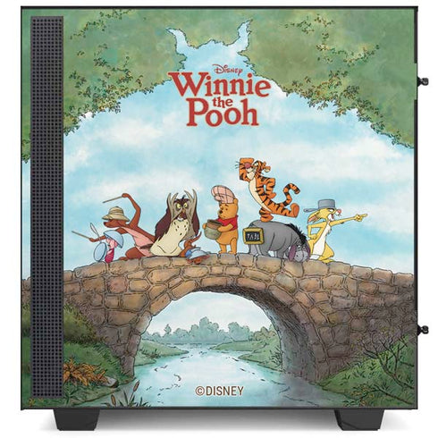 Disney Winnie the Pooh All Characters NZXT H510 Compact ATX Mid-Tower Case Skin