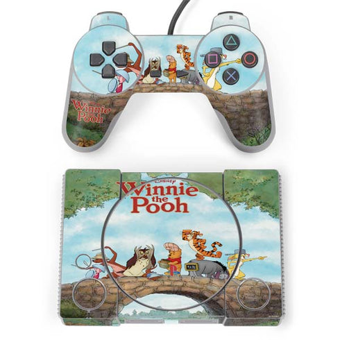 Disney Winnie the Pooh All Characters PlayStation Classic Bundle Skin