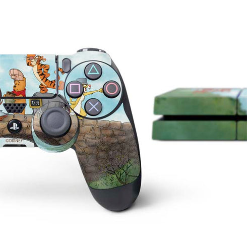 Disney Winnie the Pooh All Characters PS4 Console and Controller Bundle Skin