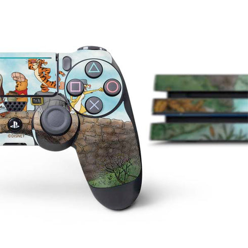 Disney Winnie the Pooh All Characters PS4 Pro Bundle Skin