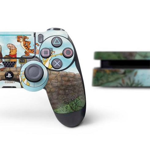 Disney Winnie the Pooh All Characters PS4 Slim Bundle Skin