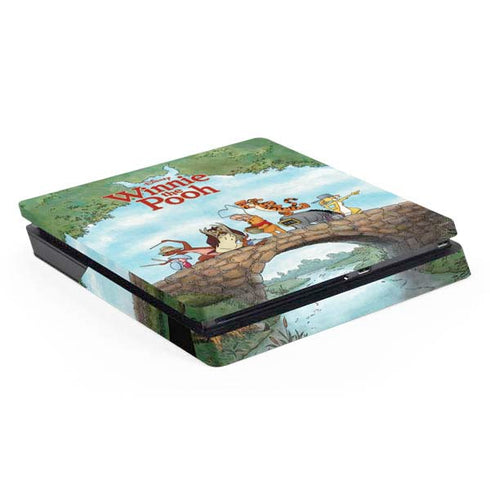 Disney Winnie the Pooh All Characters PS4 Slim Skin