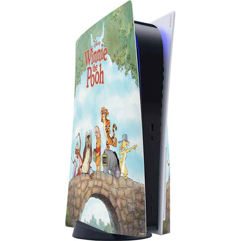 Disney Winnie the Pooh All Characters PS5 Console Skin