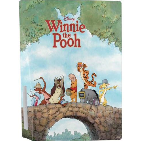 Disney Winnie the Pooh All Characters PS5 Console Skin