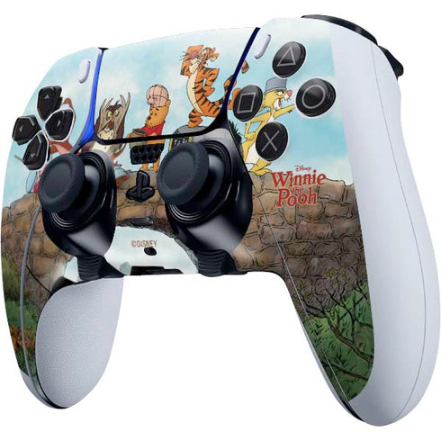 Disney Winnie the Pooh All Characters PS5 DualSense Edge Pro Controller Skin