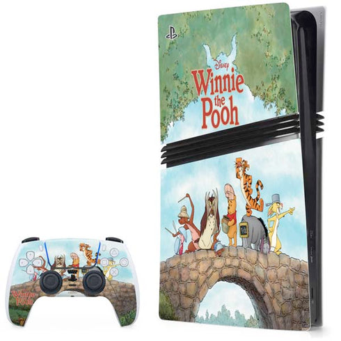 Disney Winnie the Pooh All Characters PS5 Pro Bundle Skin