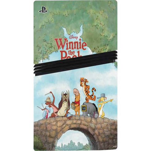 Disney Winnie the Pooh All Characters PS5 Pro Console Skin