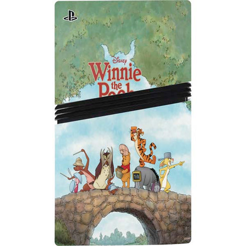 Disney Winnie the Pooh All Characters PS5 Pro Disk Bundle Skin