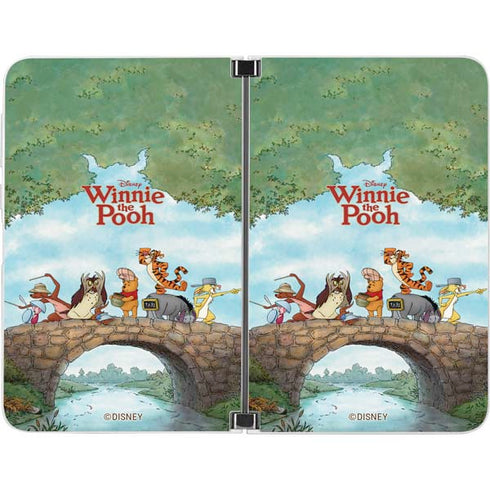 Disney Winnie the Pooh All Characters Surface Duo Skin